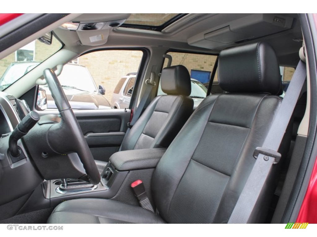 2008 Mountaineer Premier AWD - Vivid Red Metallic / Charcoal Black photo #11