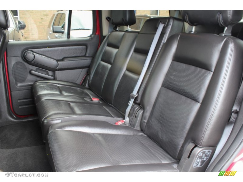 2008 Mountaineer Premier AWD - Vivid Red Metallic / Charcoal Black photo #15