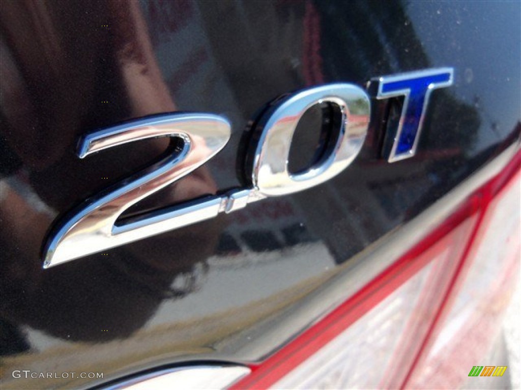 2013 Sonata SE 2.0T - Pacific Blue Pearl / Gray photo #7