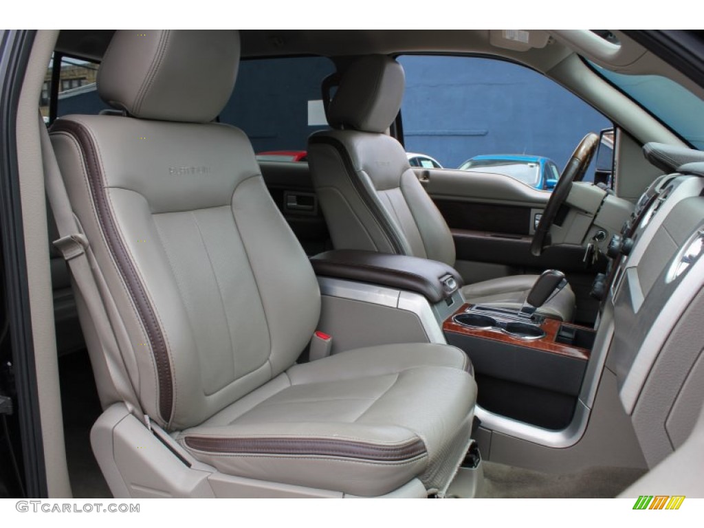 2009 Ford F150 Platinum SuperCrew 4x4 Front Seat Photo #81954435