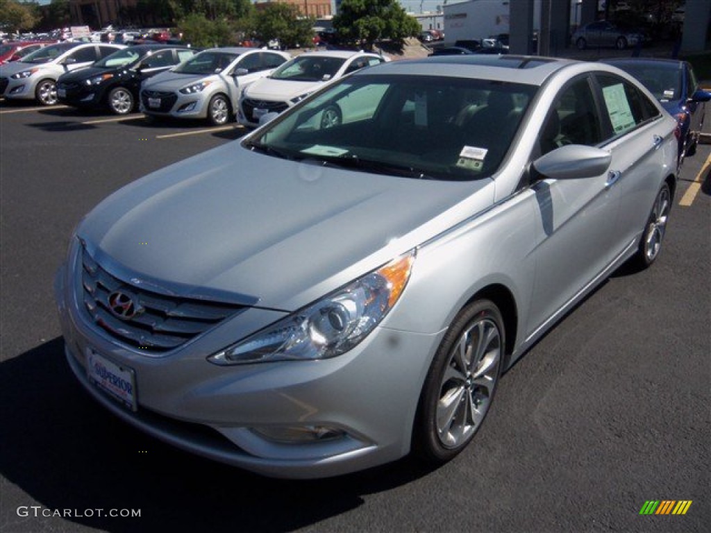 2013 Sonata SE 2.0T - Radiant Silver / Gray photo #1