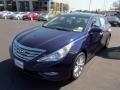 2013 Indigo Night Blue Hyundai Sonata SE  photo #1