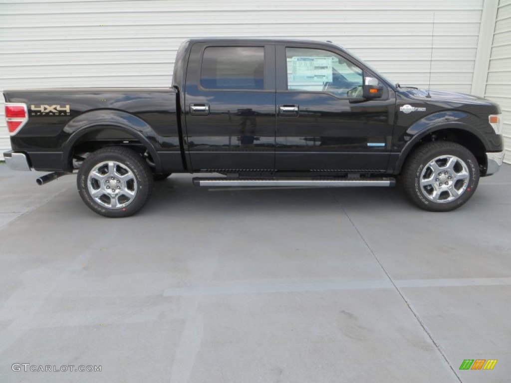 Tuxedo Black Metallic 2013 Ford F150 King Ranch SuperCrew 4x4 Exterior Photo #81955252