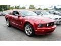 2009 Dark Candy Apple Red Ford Mustang GT Premium Coupe  photo #6