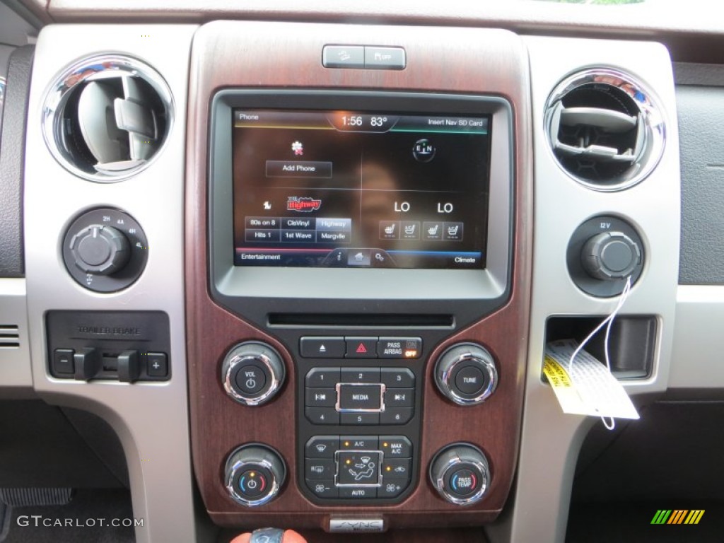 2013 Ford F150 King Ranch SuperCrew 4x4 Controls Photo #81955990