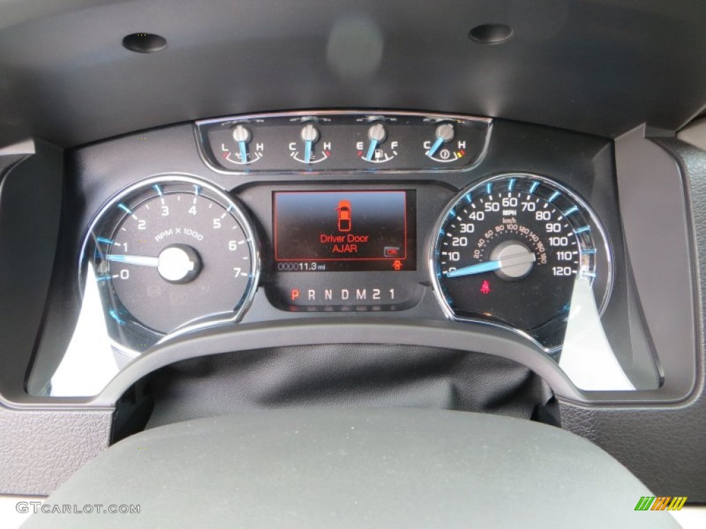 2013 Ford F150 King Ranch SuperCrew 4x4 Gauges Photo #81956119