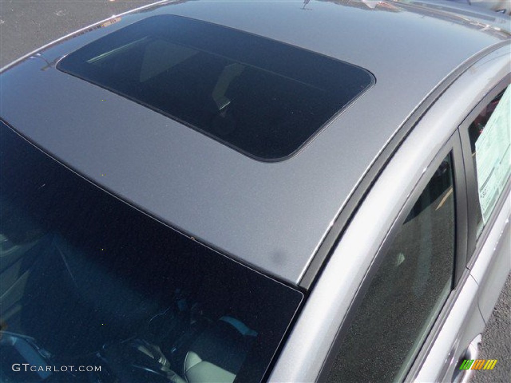 2013 Elantra Limited - Harbor Gray Metallic / Gray photo #6
