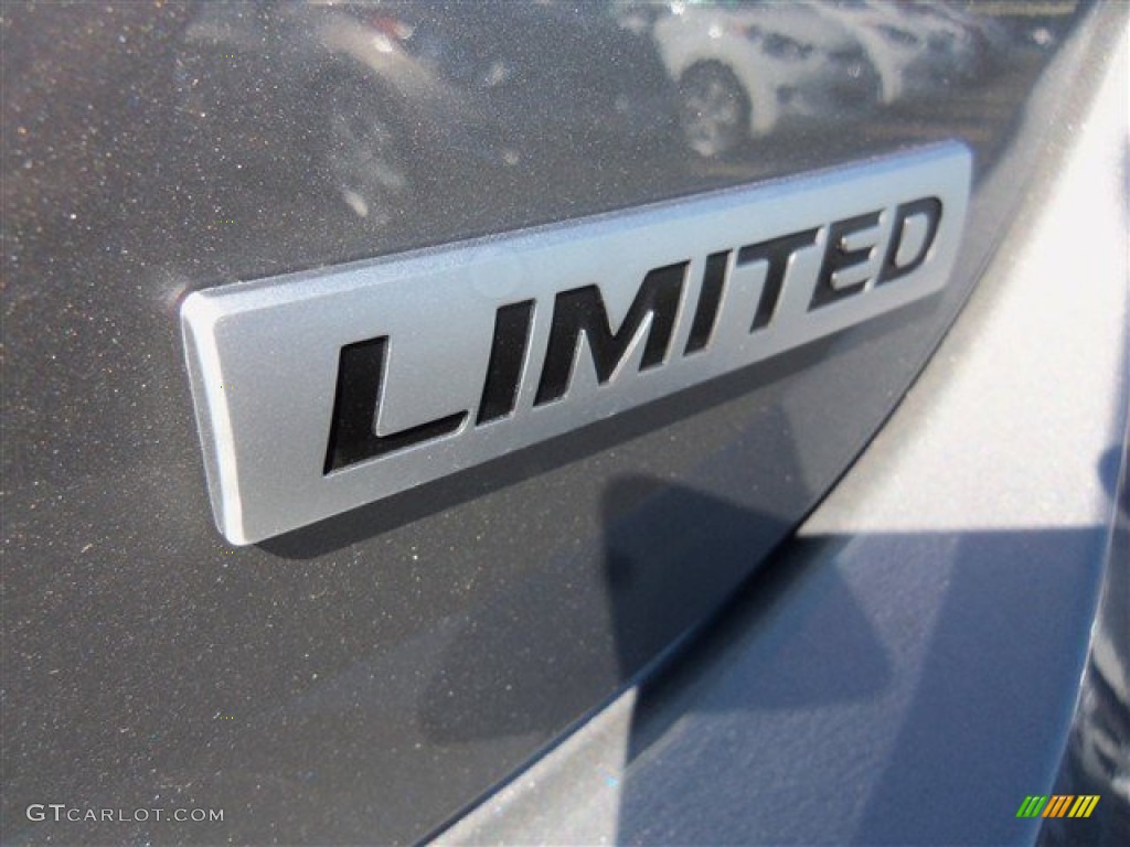 2013 Elantra Limited - Harbor Gray Metallic / Gray photo #9