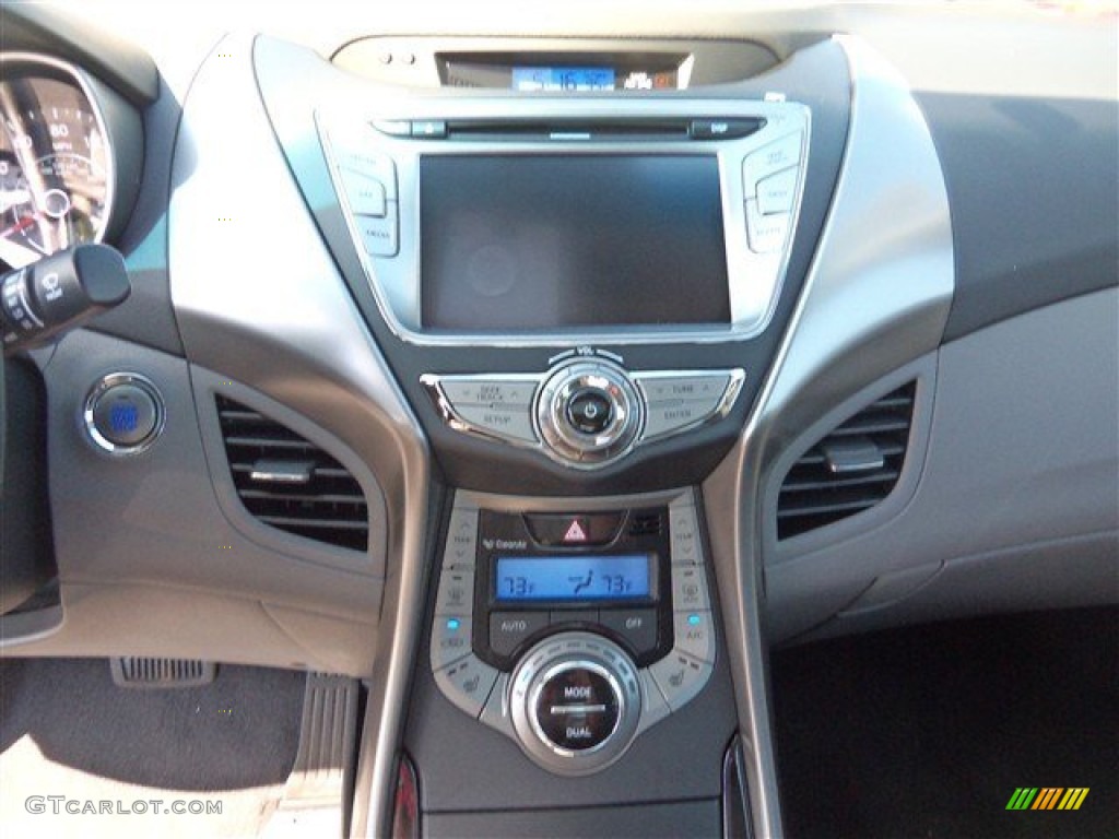 2013 Elantra Limited - Harbor Gray Metallic / Gray photo #16