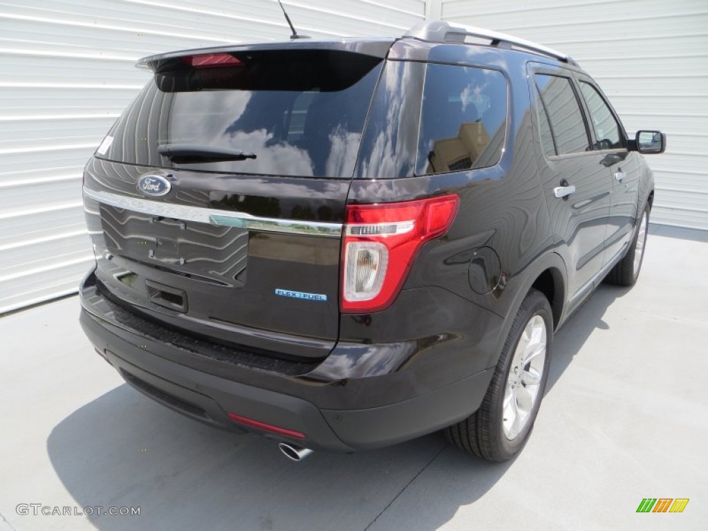 2013 Explorer XLT - Kodiak Brown Metallic / Charcoal Black photo #4