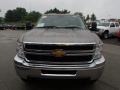 2013 Mocha Steel Metallic Chevrolet Silverado 3500HD WT Regular Cab 4x4 Chassis  photo #3