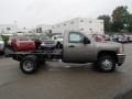 2013 Mocha Steel Metallic Chevrolet Silverado 3500HD WT Regular Cab 4x4 Chassis  photo #5