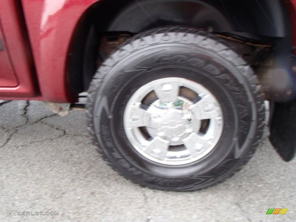 2008 Colorado LT Z71 Crew Cab 4x4 - Deep Ruby Metallic / Ebony photo #9