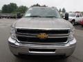 2013 Mocha Steel Metallic Chevrolet Silverado 3500HD WT Regular Cab 4x4 Chassis  photo #3