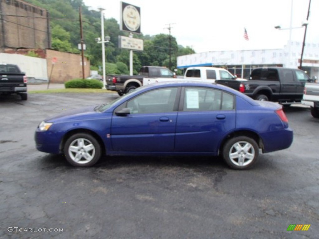 2006 ION 2 Sedan - Laser Blue / Gray photo #5