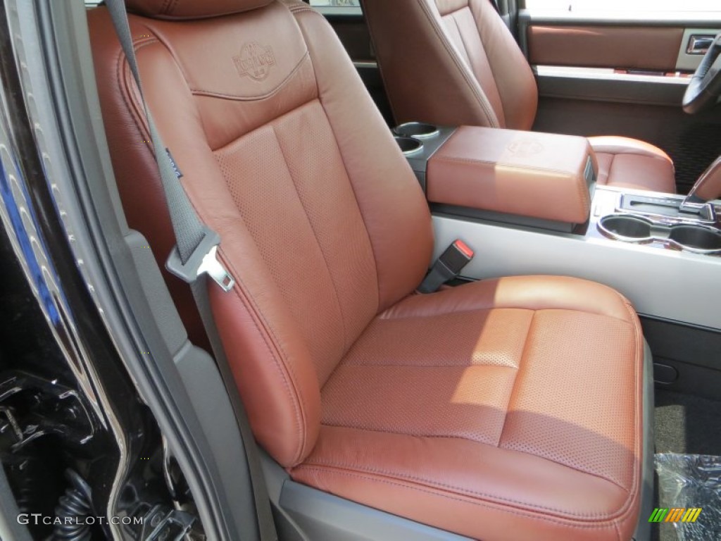 2013 Expedition King Ranch - Kodiak Brown / King Ranch Charcoal Black/Chaparral Leather photo #18