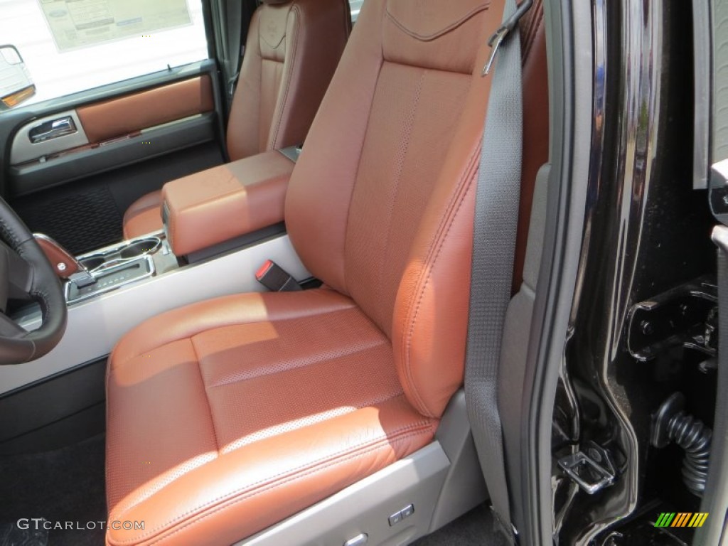 2013 Expedition King Ranch - Kodiak Brown / King Ranch Charcoal Black/Chaparral Leather photo #24