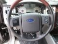 King Ranch Charcoal Black/Chaparral Leather Steering Wheel Photo for 2013 Ford Expedition #81959583