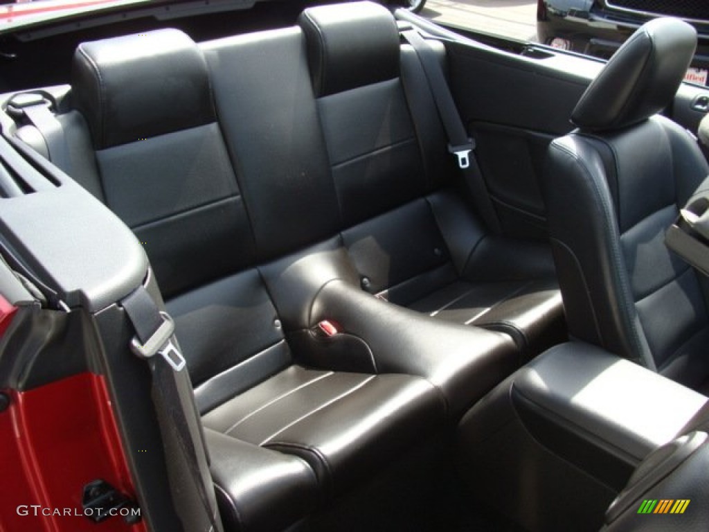 2006 Mustang V6 Premium Convertible - Redfire Metallic / Dark Charcoal photo #13