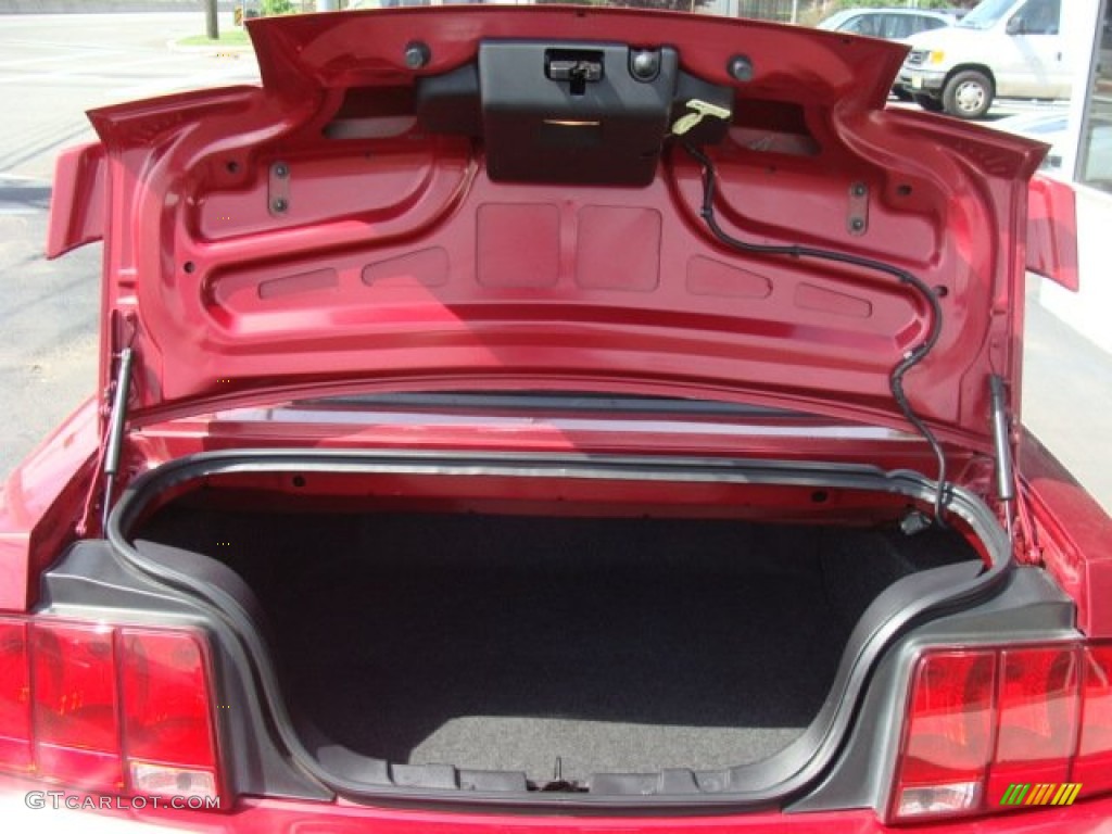 2006 Mustang V6 Premium Convertible - Redfire Metallic / Dark Charcoal photo #14