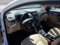 2013 Shimmering White Hyundai Elantra GLS  photo #8