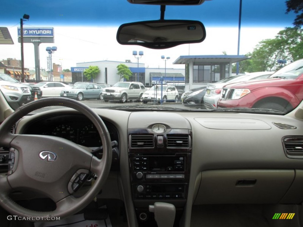 2001 I 30 Sedan - Aspen White Pearl / Beige photo #12