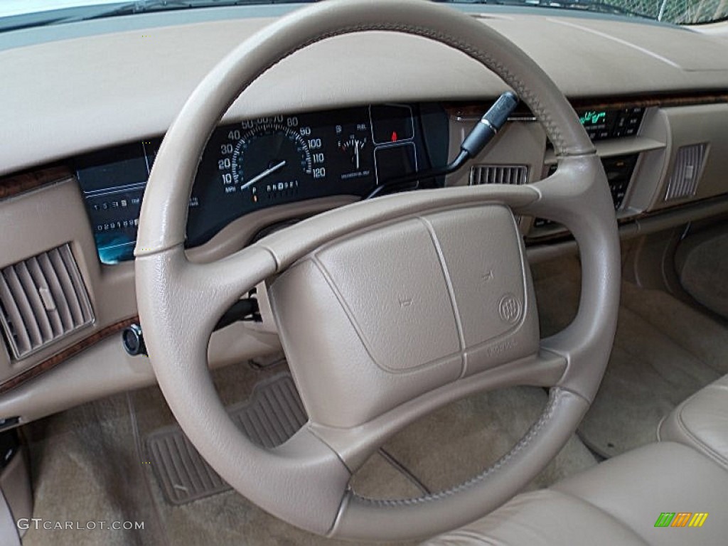 1996 Buick Roadmaster Estate Collectors Edition Wagon Beige Steering Wheel Photo #81962494