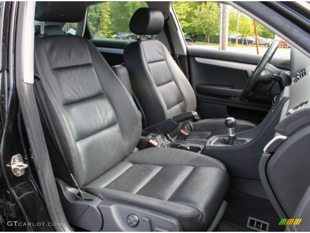 2007 Audi A4 3.2 S-Line quattro Sedan Front Seat Photo #81962662
