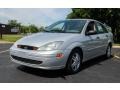 2002 CD Silver Metallic Ford Focus SE Sedan  photo #1