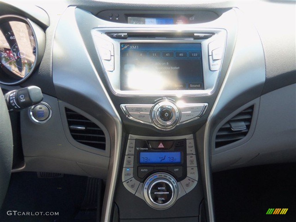 2013 Elantra Limited - Harbor Gray Metallic / Gray photo #14