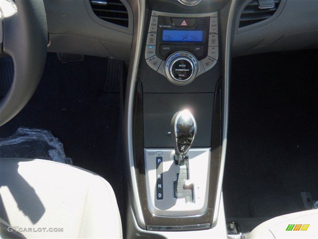 2013 Elantra Limited - Harbor Gray Metallic / Gray photo #15