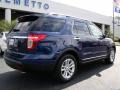 2012 Dark Pearl Blue Metallic Ford Explorer XLT  photo #8