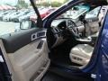 2012 Dark Pearl Blue Metallic Ford Explorer XLT  photo #9