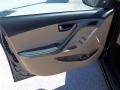 2013 Midnight Black Hyundai Elantra GLS  photo #6