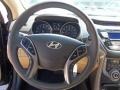 2013 Midnight Black Hyundai Elantra GLS  photo #11