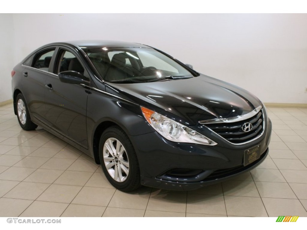 2011 Sonata GLS - Pacific Blue Pearl / Gray photo #1