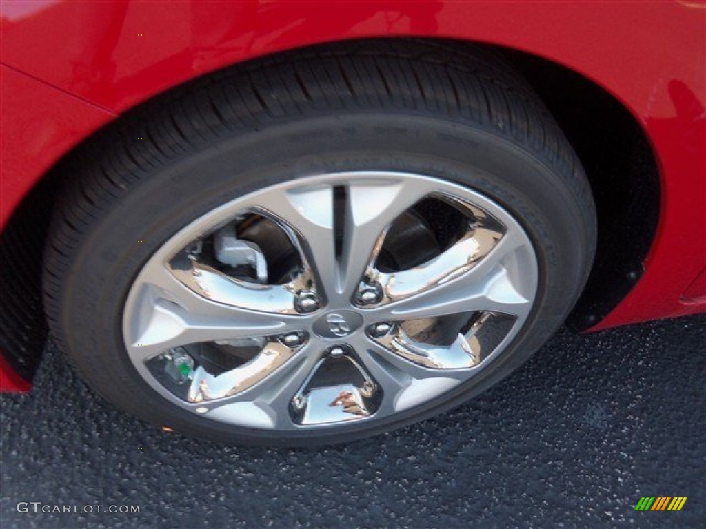 2013 Elantra GT - Volcanic Red / Black photo #3