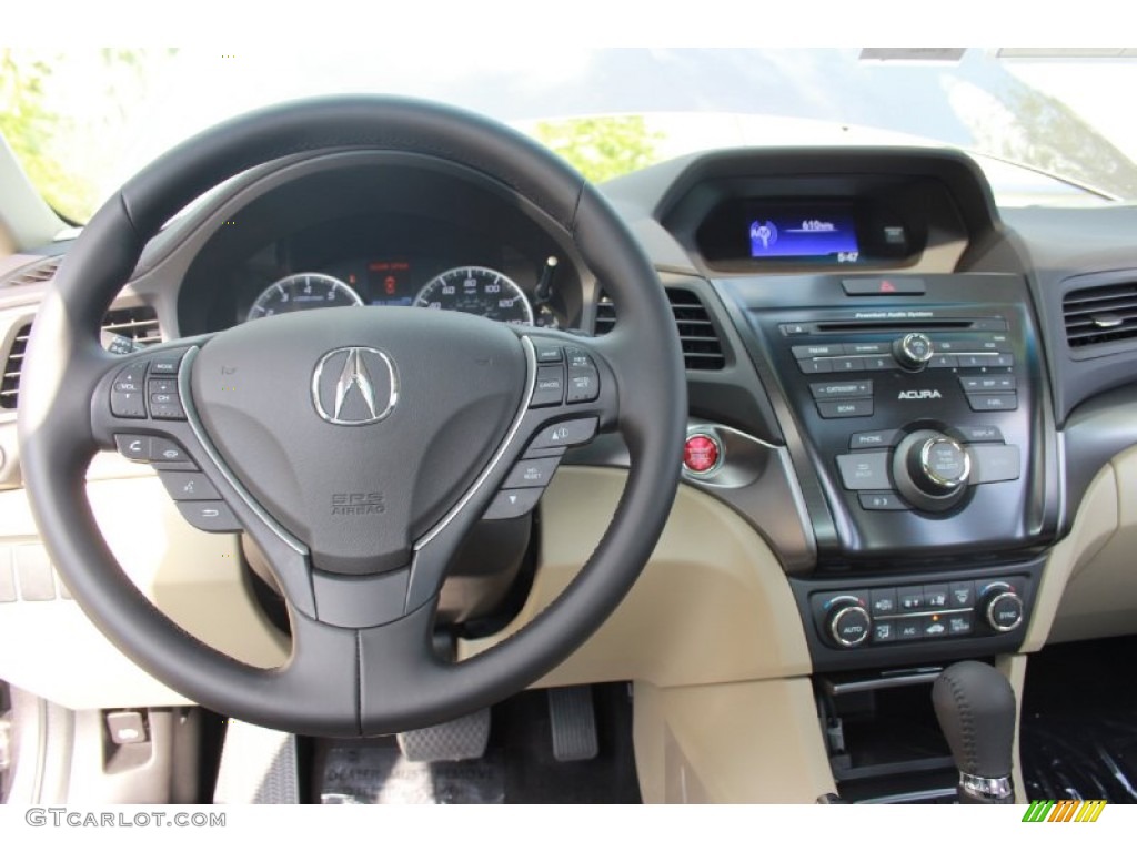 2014 Acura ILX 2.0L Premium Parchment Dashboard Photo #81965718