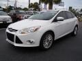 2012 Oxford White Ford Focus SEL Sedan  photo #4