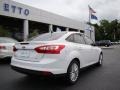 2012 Oxford White Ford Focus SEL Sedan  photo #9