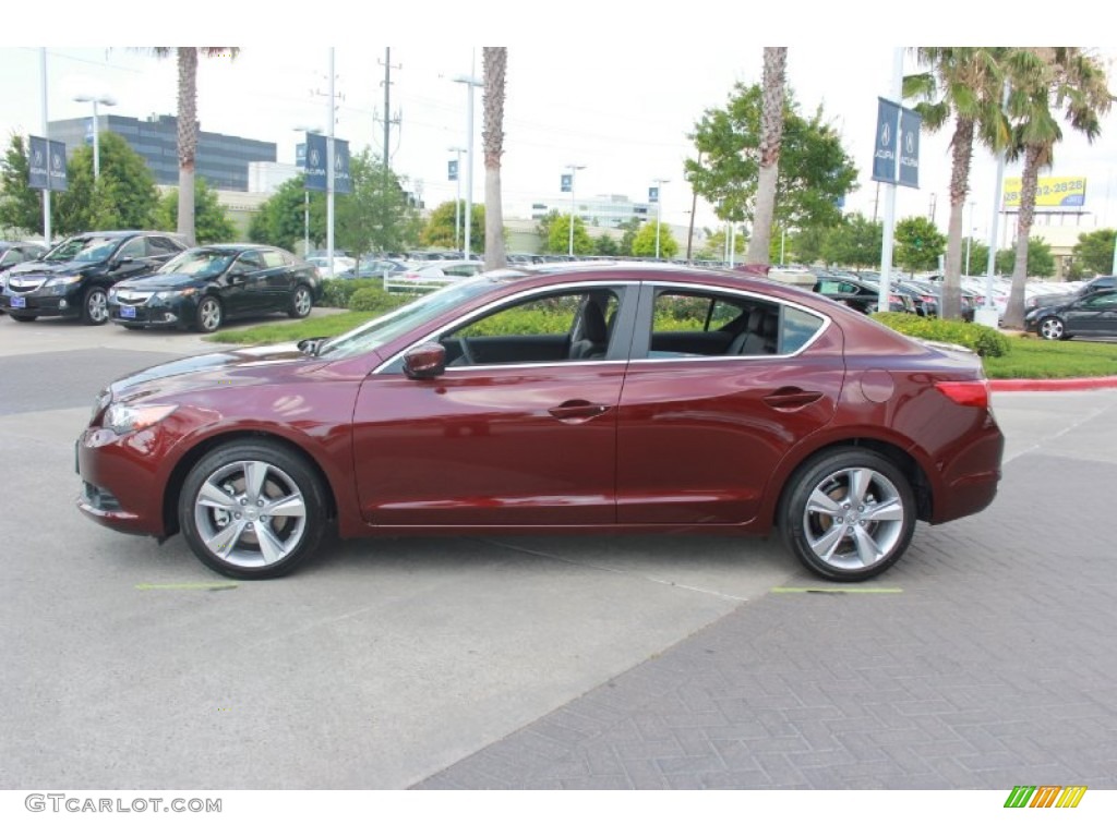 Crimson Garnet 2014 Acura ILX 2.4L Premium Exterior Photo #81965980