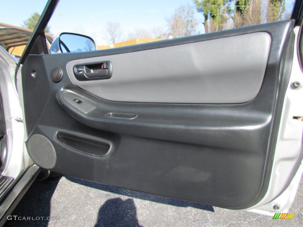 1998 Acura Integra GS Coupe Ebony Door Panel Photo #81966073