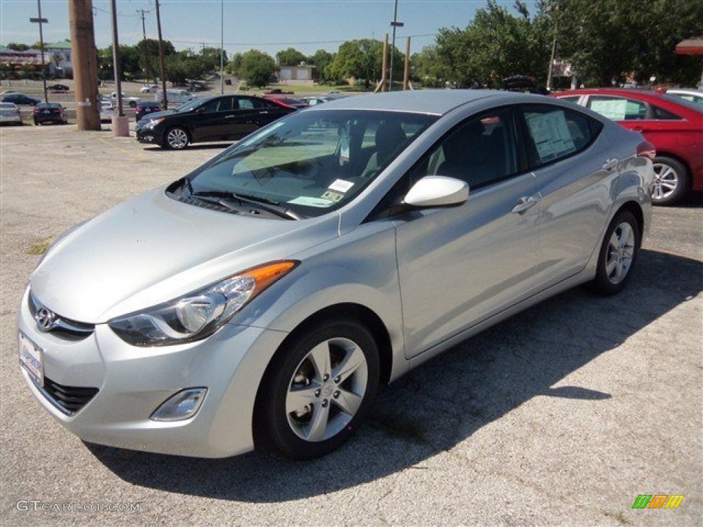 2013 Elantra GLS - Silver / Gray photo #1