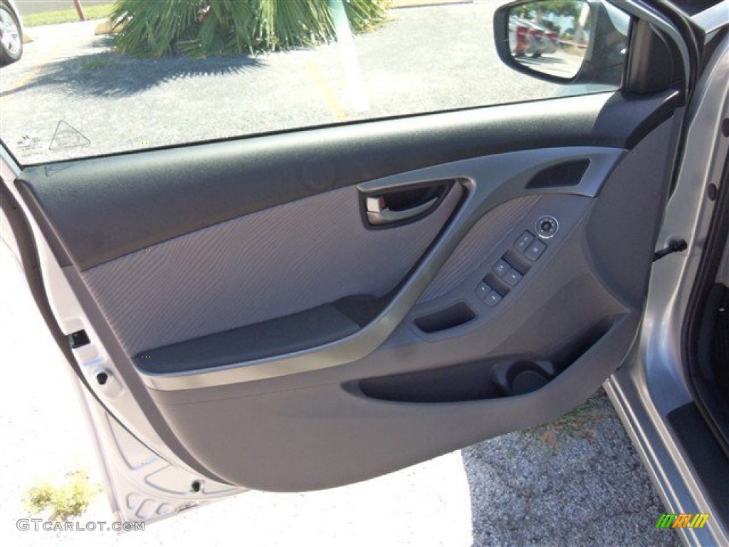 2013 Elantra GLS - Silver / Gray photo #6
