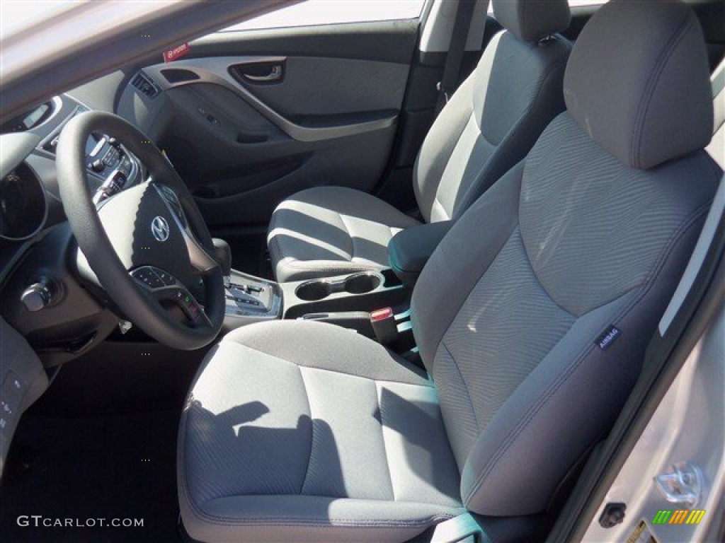 2013 Elantra GLS - Silver / Gray photo #8
