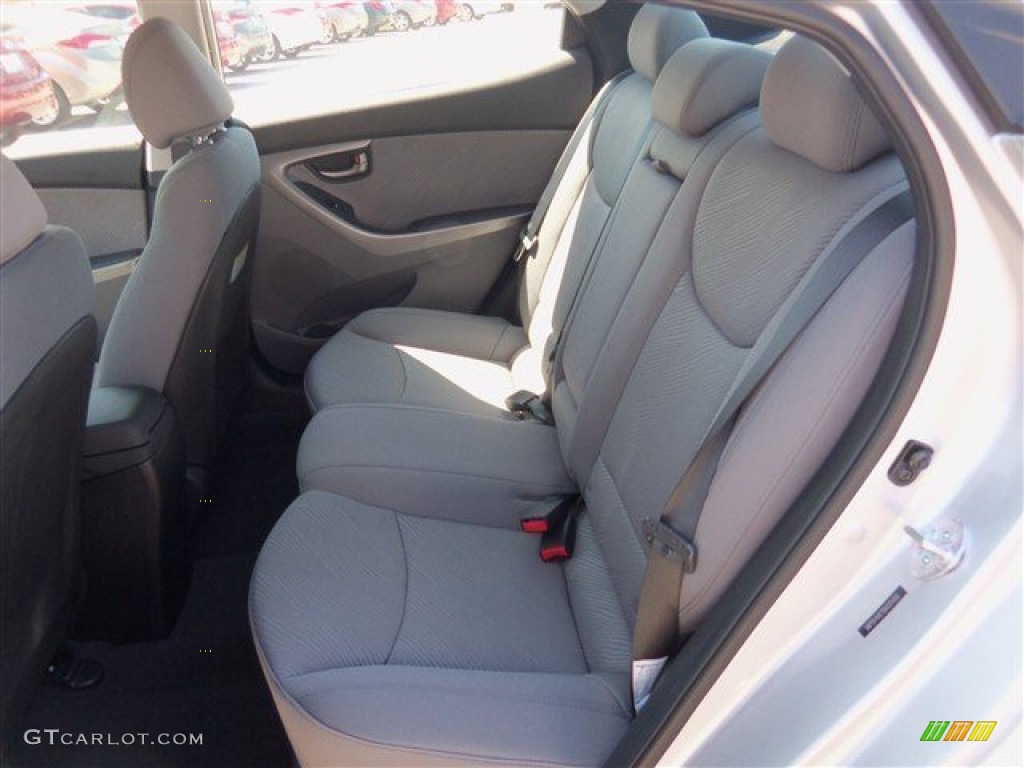 2013 Elantra GLS - Silver / Gray photo #10