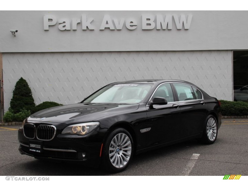 2010 7 Series 750Li xDrive Sedan - Black Sapphire Metallic / Oyster Nappa Leather photo #1