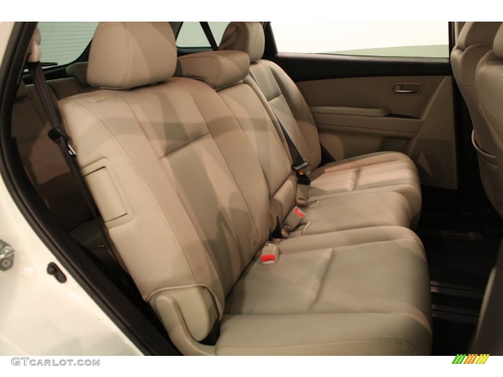 2011 Mazda CX-9 Sport AWD Rear Seat Photo #81967138