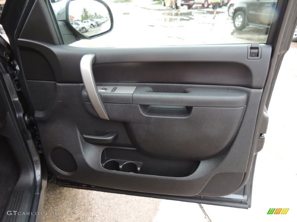 2010 Silverado 1500 LT Crew Cab - Taupe Gray Metallic / Ebony photo #7