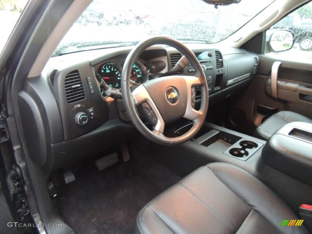 2010 Silverado 1500 LT Crew Cab - Taupe Gray Metallic / Ebony photo #12